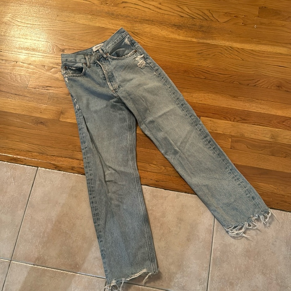 AGOLDE STRAIGHT LEG JEANS SIZE 24